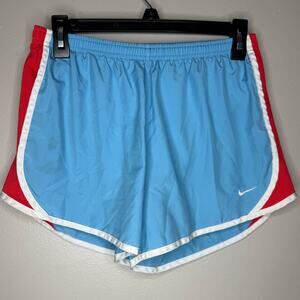 Nike Dri-FIT Running Shorts Blue Red White | Lightweight Athletic Shorts XL